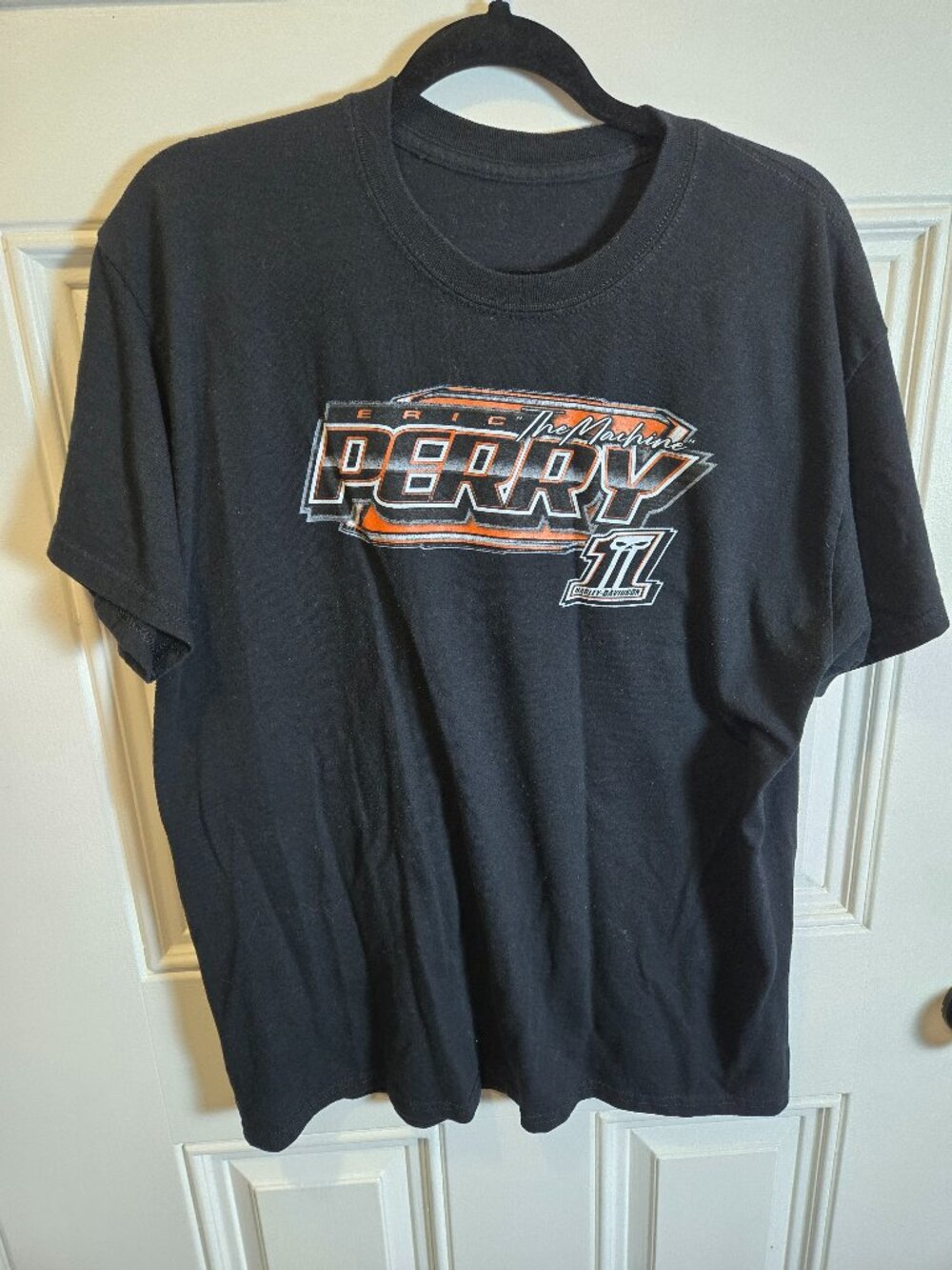 Harley-Davidson Eric "The Machine" Perry Racing Graphic T-Shirt Black